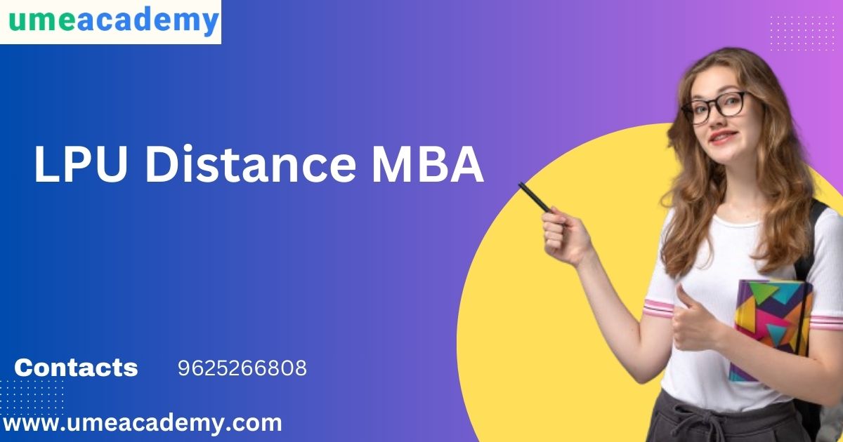 Lpu Distance Mba